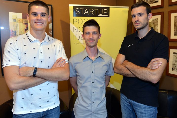 Dominik Rusac, Stefano Berneš i Pino Zidarić / Foto Damir Škomrlj