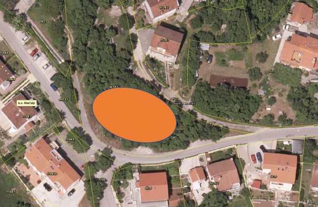 Lokacija budućeg dječjeg igrališta u Marčeljima / NL arhiva