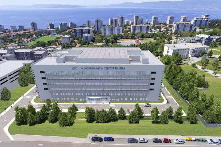 Simulacija izgleda buduće bolničke zgrade na Sušaku
