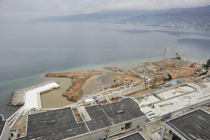 Sredinom ljeta plaža ispod hotelskog kompleksa trebala bi biti završena / Nl arhiva