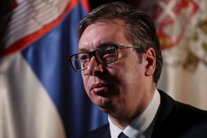 Aleksandar Vučić  Foto REUTERS