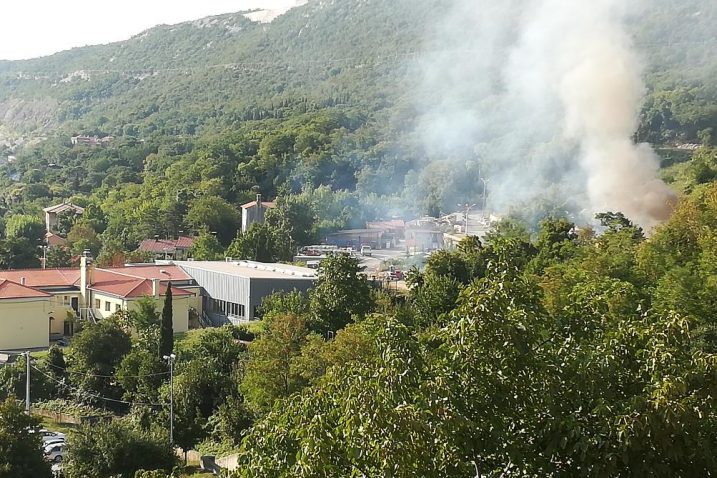 Fotografija koju je Novom listu poslao zabrinuti čitatelj