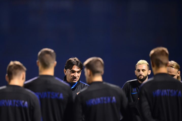 Zlatko Dalić na posljednjem treningu/M. PRPIĆ/PIXSELL