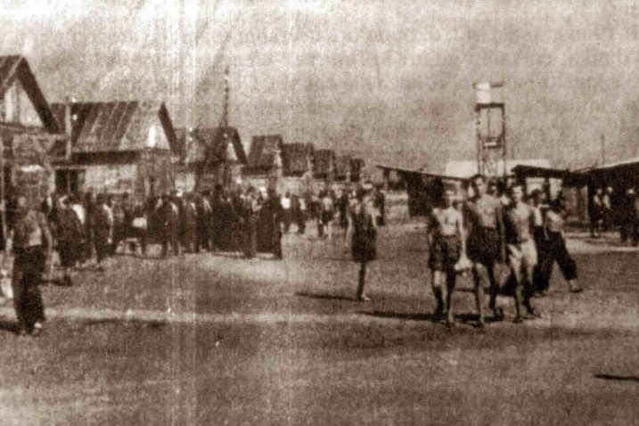 Fašistički logor Gonars, tijekom Drugog svjetskog rata