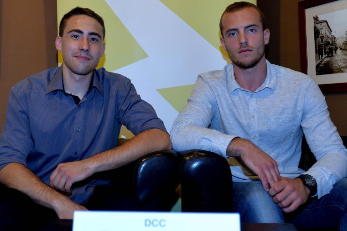 Ivan Gržić i Martino Džido / Foto Damir Škomrlj