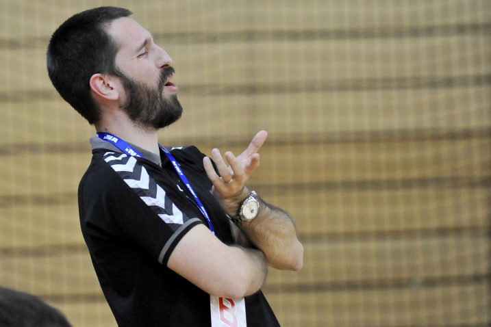 Igor Marjanović, trener Zamećanki/Foto REUTERS