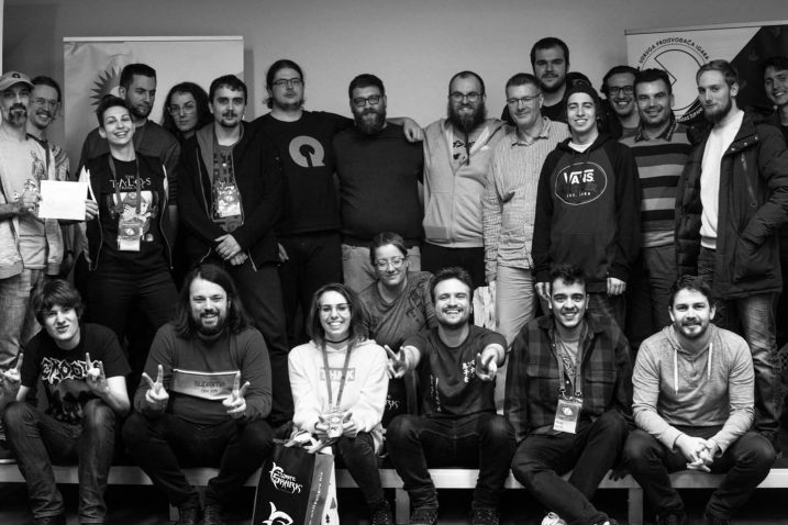 Sudionici i organizatori riječkog Global Game Jama