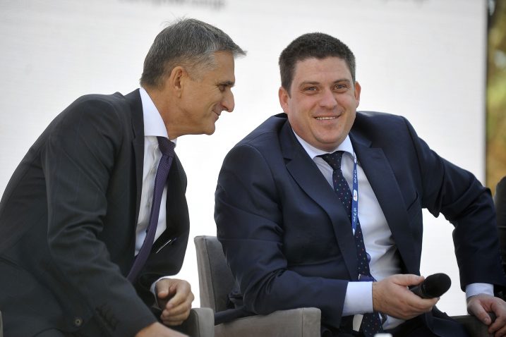 Goran Marić i Oleg Butković na Hvaru / Snimio Roni BRMALJ
