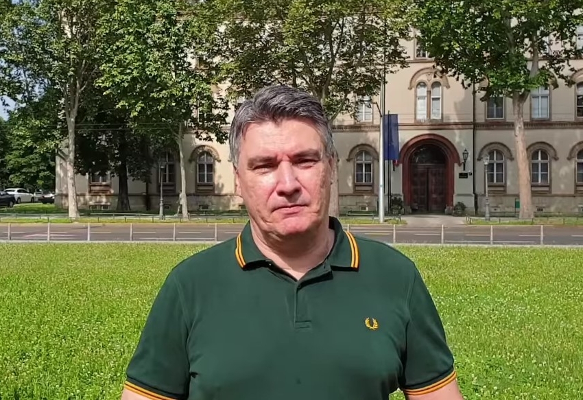 Foto Screenshot Facebook Zoran Milanović