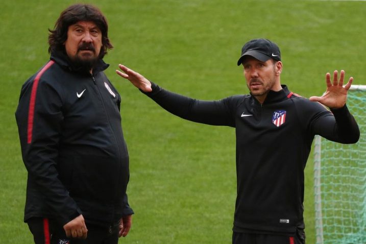 German Burgos i Diego Simeone/Foto REUTERS