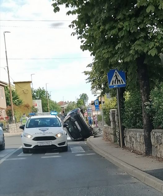 Prometna nesreća na Viškovu / Foto Facebook