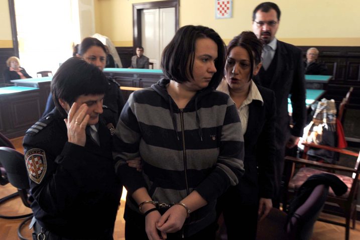 Na početku suđenja izjavila da nije kriva, a zatim zašutjela – Zrinka Babić / Foto R. BRMALJ
