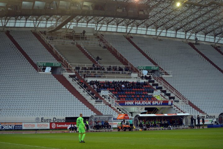 Hajduk nije ni približno uvjerljiv kada se makne s Poljuda/Foto Arhiva NL