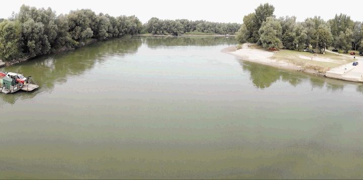 Skela preko Drave