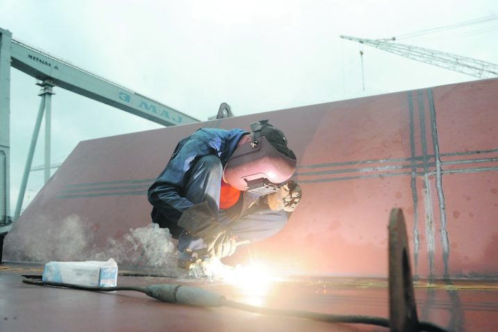 Osnaženjem ovog ugovora trećemajska knjiga narudžbi povećana je na osam brodova / Snimio Roni BRMALJ / NL arhiva