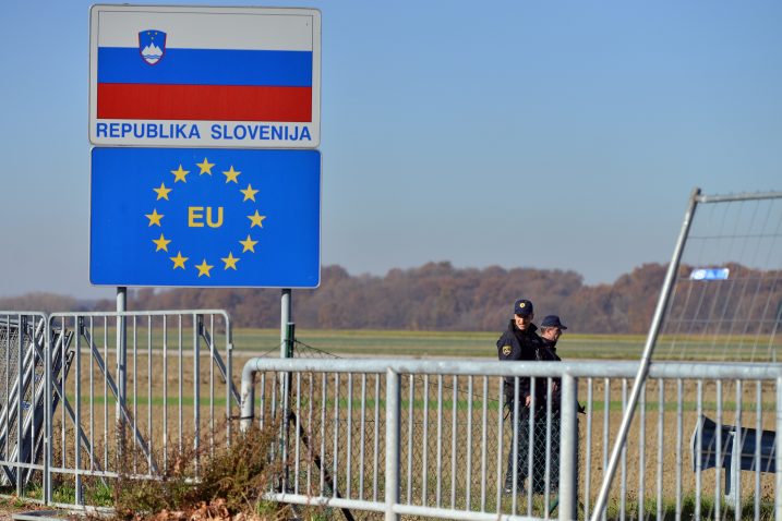 Slovensko-hrvatska granica / Foto Photo: Marko Jurinec/PIXSELL