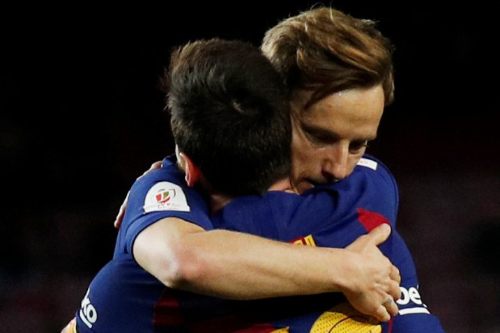 Ivan Rakitić i Leo Messi/Foto REUTERS