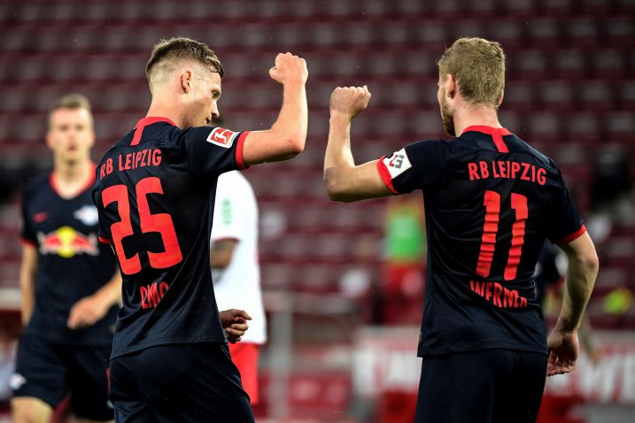 Dani Olmo i Timo Werner/Foto REUTERS