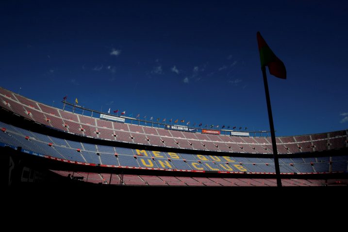 Barcelonin stadion Camp Nou/Foto REUTERS