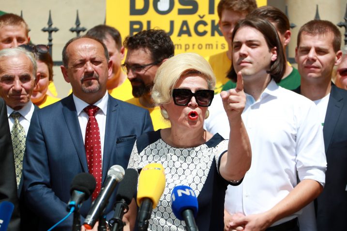 Ivan Lovrinović, Vesna Balenović, Ivan Vilibor Sinčić/ Photo: Sanjin Strukic/PIXSELL