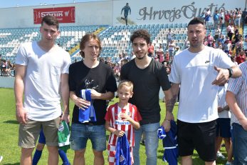 Šime Vrsaljko, Dominik Livaković, Danijel Subašić i Luka Modrić ponikli su u NK Zadru/Foto PIXSELL