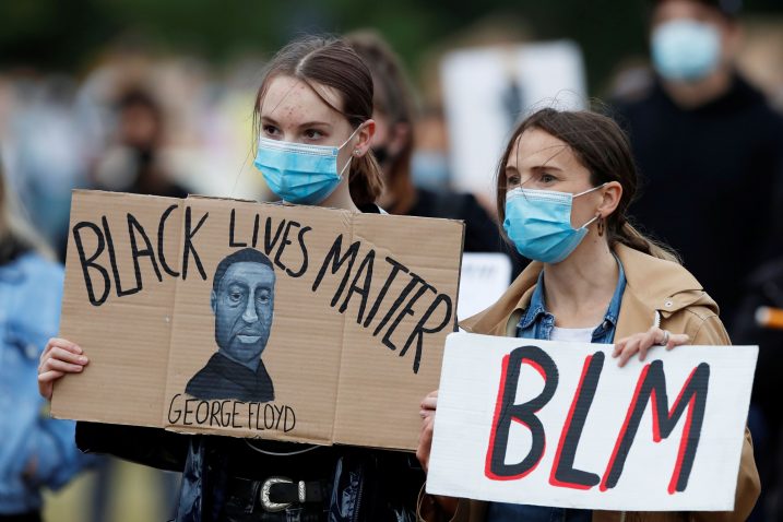 BLM pokret se nezaustavljivo širi po svijetu/Foto REUTERS