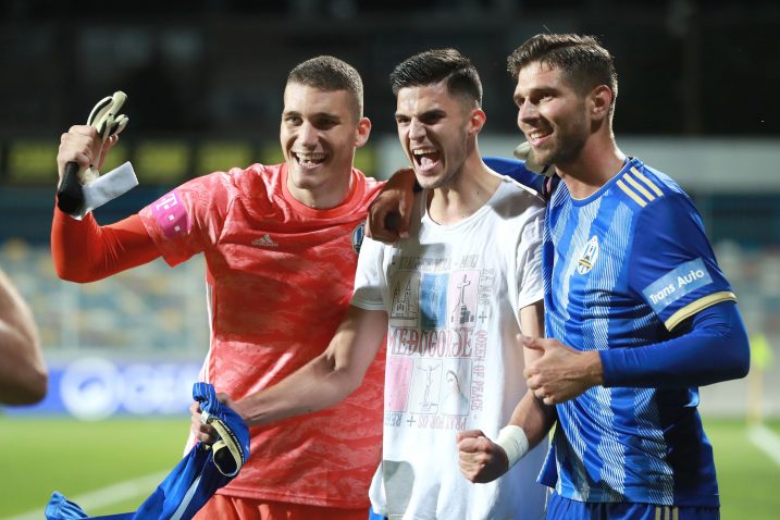 Ivo Grbić, Marko Tolić i Dominik Kovačić/Foto PIXSELL