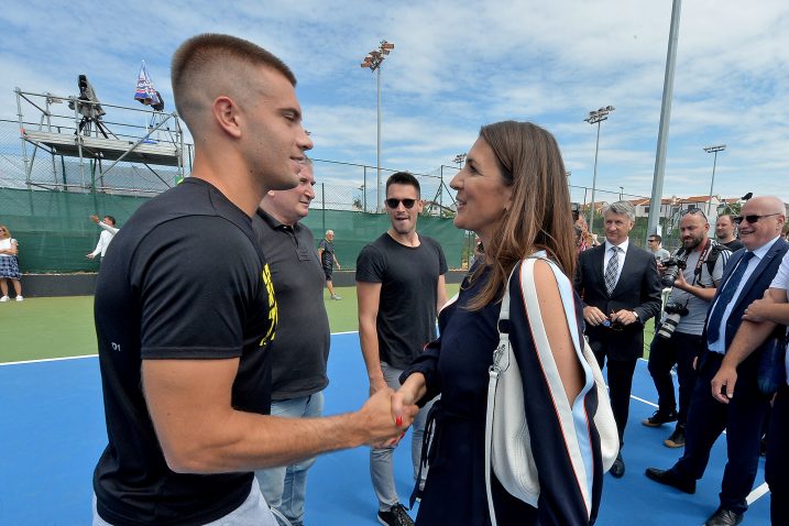 Borna Ćorić i Nikolina Babić/Foto Zadarski list