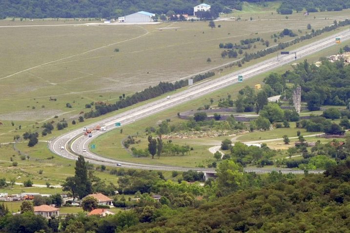 Mjesto na autocesti Rijeka - Zagreb gdje bi se mogao graditi čvor Soboli / Snimio Sergej DRECHSLER