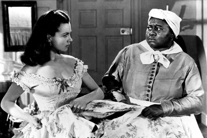 Scarlett O’Hara (Vivien Leigh) i Mammy (Hattie McDaniel) u filmu »Prohujalo s vihorom«