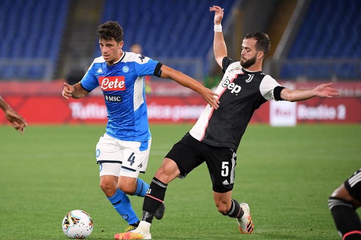 Diego Demme (Napoli) i Miralem Pjanić (Juventus)/Foto REUTERS
