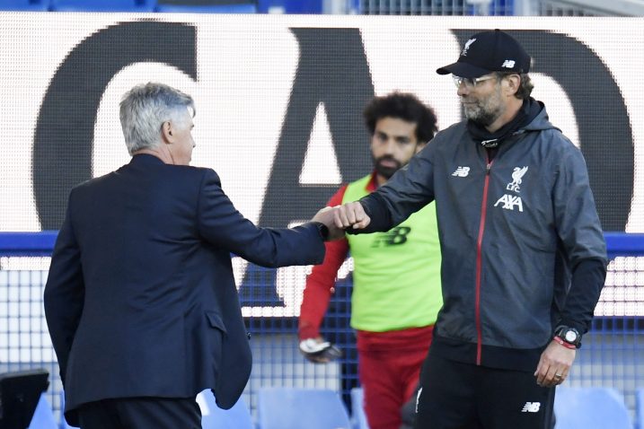 Carlo Ancelotti i Jurgen Klopp/Foto REUTERS