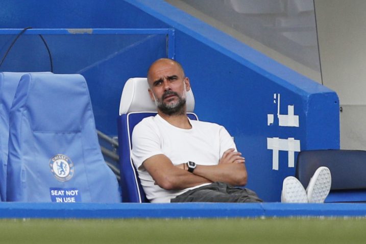 Pep Guardiola, trener Cityja/Foto REUTERS