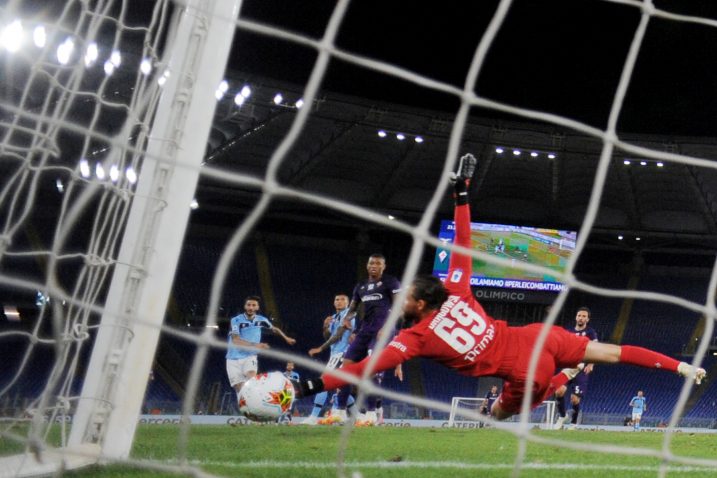 Luis Alberto postiže drugi gol za Rimljane/Foto REUTERS