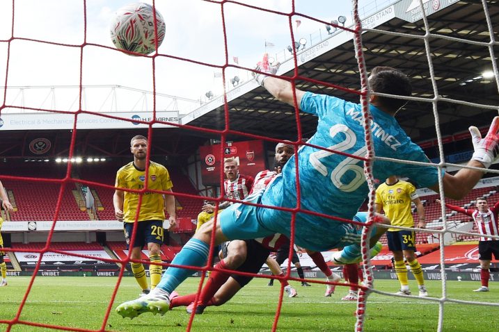 David McGoldrick uspio je zabiti prvi gol za Sheffield u nastavku sezone/Foto REUTERS