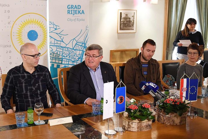 Ivona Šabarić Rubeša, Marin Blažević, Vojko Obersnel, Ivan Šarar i Mila Čuljak   / snimio I. TOMIĆ