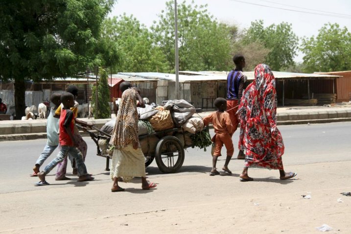 Ljudi bježe iz svojih domova u državi Borno / Reuters