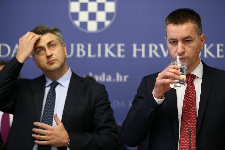 Andrej Plenković i Fabris Peruško / REUTERS