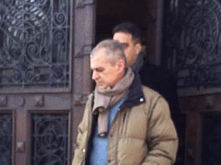 Optuženi Zlatko Ereš izlazi iz zgrade riječkog suda / snimio F. VEŽNAVER
