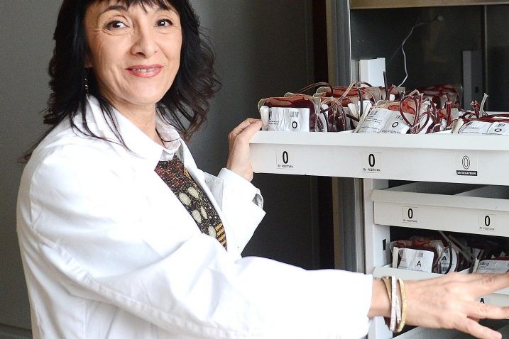 Kad su zalihe krvi u pitanju nikad ne znate što će se dogoditi – prof. dr. Sanja Balen / Snimio I. TOMIĆ