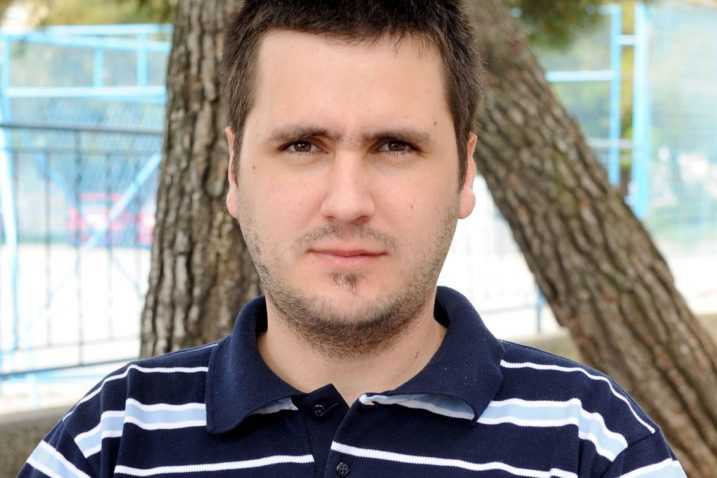 Glasnogovornik Kluba navijača Armada Denis Povh / Foto Vedran Karuza