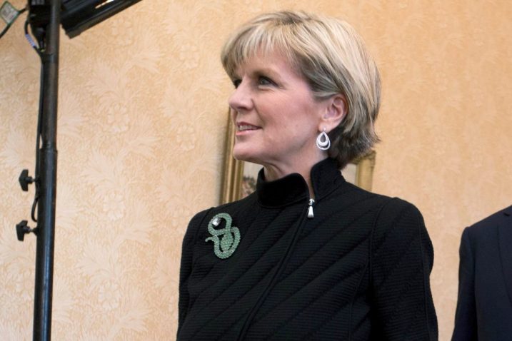 Julie Bishop / Reuters