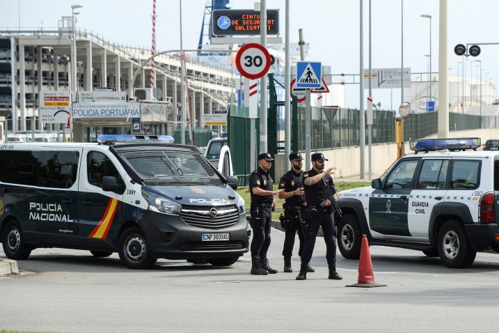 Policija na ulicama Barcelone / Reuters