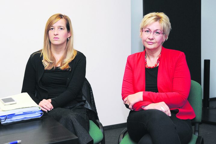 Mirela Ahmetović i Andreja Ana Lopac  / snimio D. JELINEK