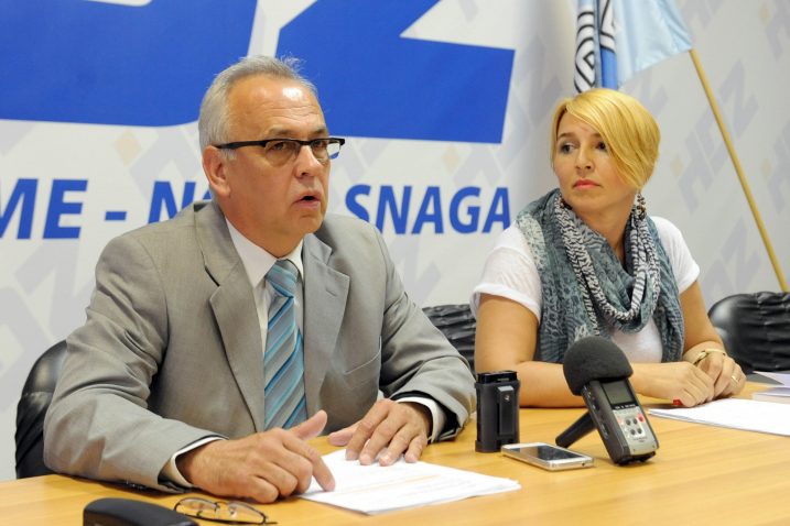 Dinko Beaković i Tomislava Zečević Pedić / Foto V. KARUZA