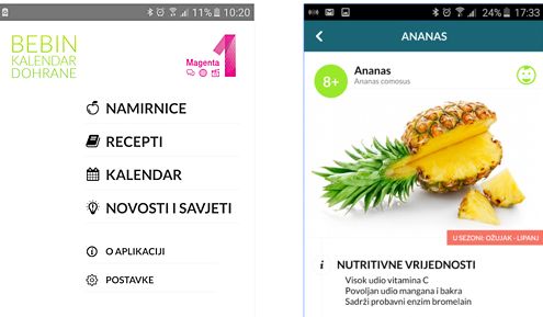 Aplikacijom HT želi olakšati svakodnevnu brigu roditelja oko dohrane djece