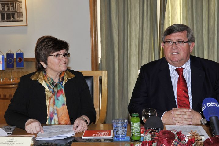 Ankica Perhat i Vojko Obersnel / snimio S. JEŽINA