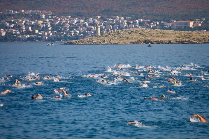 Maraton Šilo - Crikvenica uvijek privlači brojne plivače / Foto NL arhiva