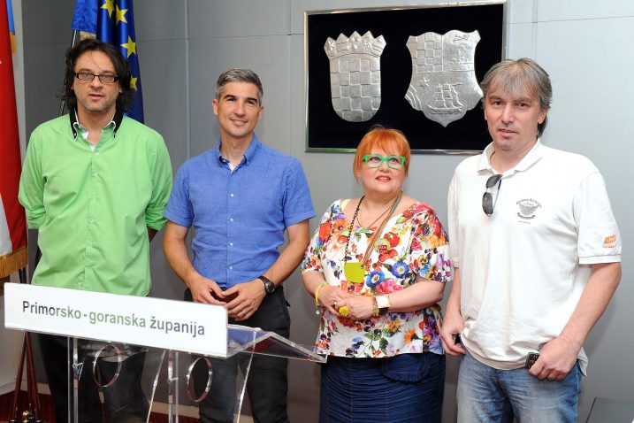 Darko Jurković Charlie, Valerij Jurešić, Jadranka Čubrić i Damir Halilić  Hal / Foto M. GRACIN