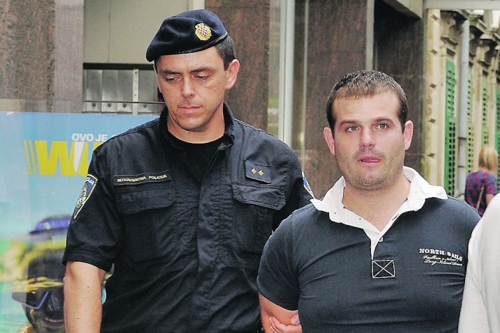 Luka Obrovac je puno puta osuđivan zbog zlouporabe opojnih droge i razbojništava  / snimio S. DRECHSLER